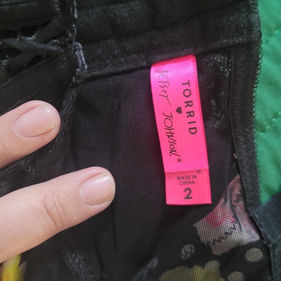 Torrid Betsey Johnson Body Suit - Picture 2 of 2